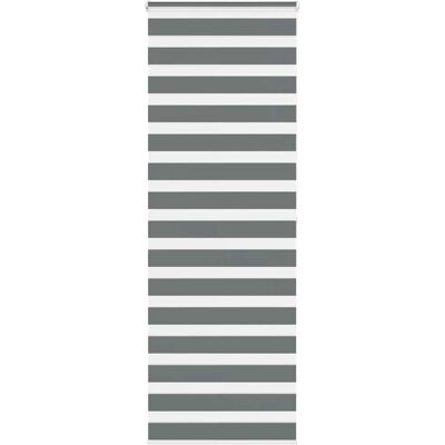 vidaXL Zebra-Rollos - Dunkelgrau - 75x200 cm vidaXL Zebra-Rollos - Dunkelgrau - 75x200 cm