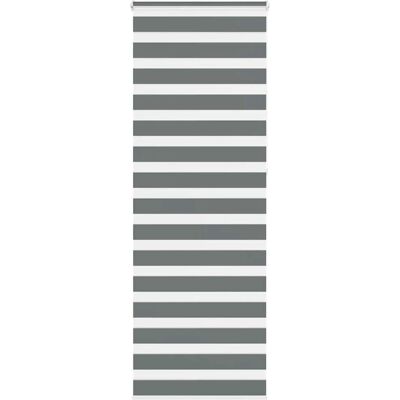 vidaXL Zebra-Jalousien - 85x230 cm, Polyester, Dunkelgrau - Zebra Blinds vidaXL Zebra-Jalousien - 85x230 cm, Polyester, Dunkelgrau - Zebra Blinds