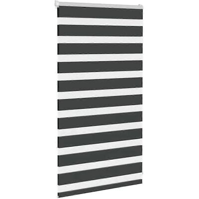 vidaXL Zebra-Rollos - Schwarz 90x100 cm vidaXL Zebra-Rollos - Schwarz 90x100 cm