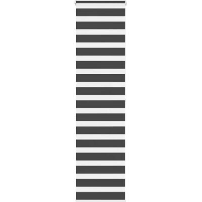 vidaXL Zebra-Rollos - 65x200 cm - Schwarz vidaXL Zebra-Rollos - 65x200 cm - Schwarz