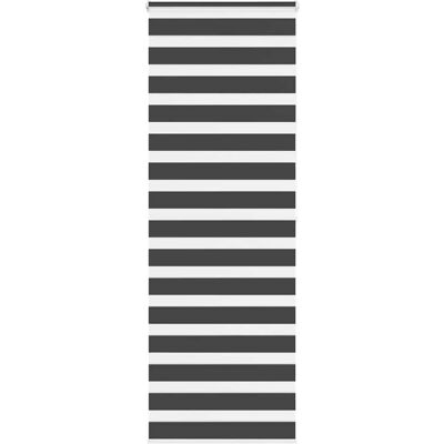 vidaXL Zebra Rolgordijn - 70x200 cm - Zwart vidaXL Zebra Rolgordijn - 70x200 cm - Zwart