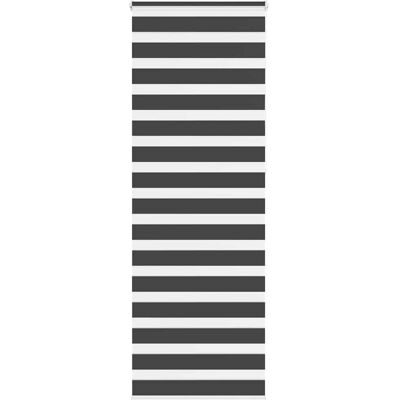 vidaXL Zebrarollo Schwarz 70x230 cm - Polyester, Modern, Sonnenschutz & Privatsphäre vidaXL Zebrarollo Schwarz 70x230 cm - Polyester, Modern, Sonnenschutz & Privatsphäre