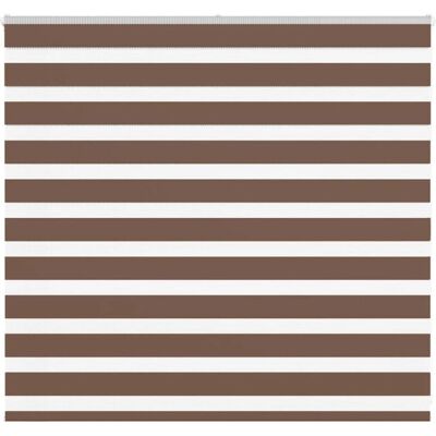 vidaXL Zebra-Rollos - Braun - Langlebig, Modern, Verstellbar vidaXL Zebra-Rollos - Braun - Langlebig, Modern, Verstellbar
