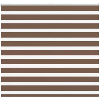 vidaXL Zebra-Rollo - Polyester - Braun - 155x150 cm vidaXL Zebra-Rollo - Polyester - Braun - 155x150 cm