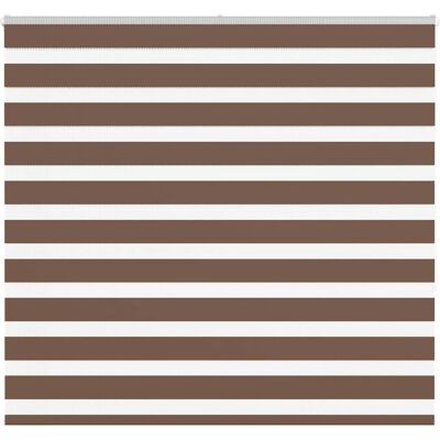 vidaXL Zebra-Rollo - Polyester Braun - Fensterrollo vidaXL Zebra-Rollo - Polyester Braun - Fensterrollo
