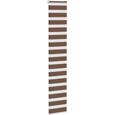 vidaXL Zebra-Rollo Dunkelgrau - Zebra-Rollo vidaXL Zebra-Rollo Dunkelgrau - Zebra-Rollo