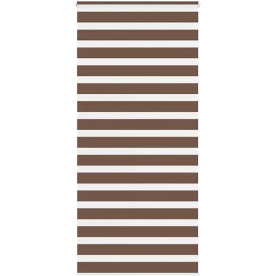 vidaXL Zebra-Rollo - Polyester Braun - 110x200 cm vidaXL Zebra-Rollo - Polyester Braun - 110x200 cm