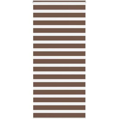 vidaXL Zebra Rollos - Polyester Braun - 115x200 cm vidaXL Zebra Rollos - Polyester Braun - 115x200 cm