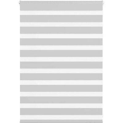 Stores Zèbres VIDAXL - Gris - 95x100 cm Stores Zèbres VIDAXL - Gris - 95x100 cm