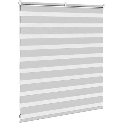 vidaXL Zebra-Rollos - Langlebiges Polyester, Einstellbares Licht, Modernes Design vidaXL Zebra-Rollos - Langlebiges Polyester, Einstellbares Licht, Modernes Design