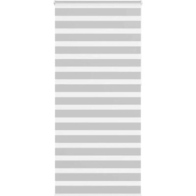vidaXL Zebra-Rollos - 105x230cm - Grau Polyester vidaXL Zebra-Rollos - 105x230cm - Grau Polyester