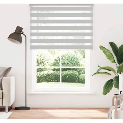 vidaXL Zebra Fensterjalousien - Langlebig Polyester - Sicht- & Sonnenschutz vidaXL Zebra Fensterjalousien - Langlebig Polyester - Sicht- & Sonnenschutz