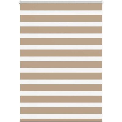 Store Enrouleur Zebra VIDAXL - Marron - Protection Solaire et Intimité - Publicité Store Enrouleur Zebra VIDAXL - Marron - Protection Solaire et Intimité - Publicité