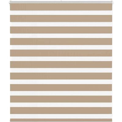 vidaXL Zebra-Rollo - 130x100 cm Langlebig Polyester Privatsphäre vidaXL Zebra-Rollo - 130x100 cm Langlebig Polyester Privatsphäre