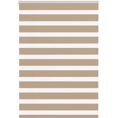 Stores Zebra vidaXL - 110x150 cm, Polyester, Marron - Zebra Blinds - Publicité Stores Zebra vidaXL - 110x150 cm, Polyester, Marron - Zebra Blinds - Publicité