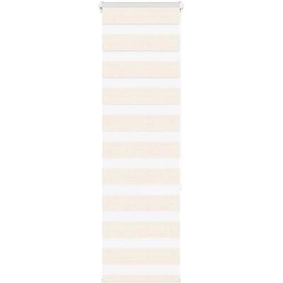 Store Zebra VidaXL Beige 45x150 cm Tissu Fenêtre Store Zebra VidaXL Beige 45x150 cm Tissu Fenêtre