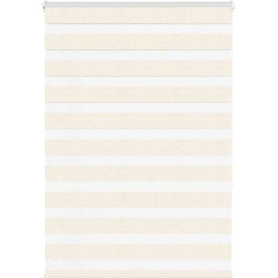 vidaXL Zebrarolijnen - 115x150cm Polyester Beige vidaXL Zebrarolijnen - 115x150cm Polyester Beige