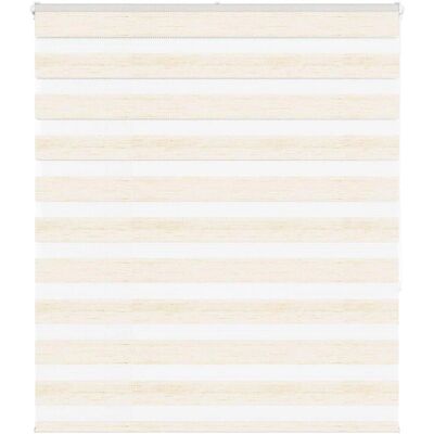 Persiana Cebra VIDAXL Beige - Poliéster, Diseño Moderno Persiana Cebra VIDAXL Beige - Poliéster, Diseño Moderno