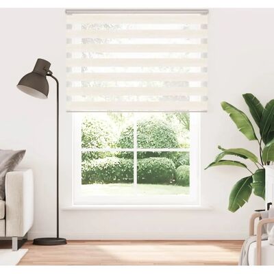 vidaXL Zebra Roller Blind - Beige Marble vidaXL Zebra Roller Blind - Beige Marble