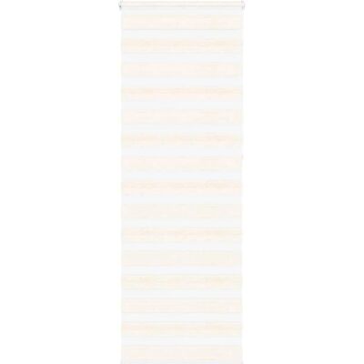 vidaXL Zebra Rolgordijn - Beige, 70x230 cm, Polyester vidaXL Zebra Rolgordijn - Beige, 70x230 cm, Polyester
