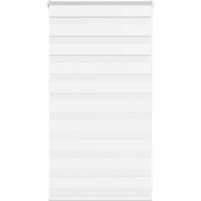 vidaXL Weiße Zebrastoff-Rollo - Zebra Rollos vidaXL Weiße Zebrastoff-Rollo - Zebra Rollos