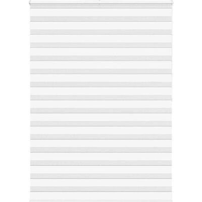 Persiana enrollable de cebra vidaXL - Duradera, con doble capa y privacidad Persiana enrollable de cebra vidaXL - Duradera, con doble capa y privacidad
