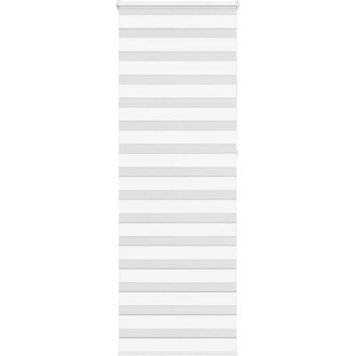vidaXL Zebra roller blind - 75x230 cm, polyester, white - Zebra roller blind vidaXL Zebra roller blind - 75x230 cm, polyester, white - Zebra roller blind