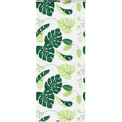 vidaXL Duschrollo mit Kassette - Grün - 90x240cm vidaXL Duschrollo mit Kassette - Grün - 90x240cm
