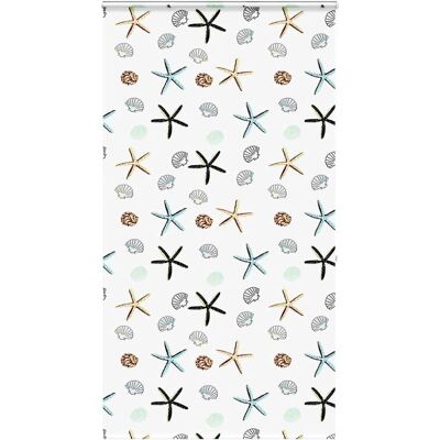 vidaXL Duschrollo mit Kassette - Multicolor - 130x240cm vidaXL Duschrollo mit Kassette - Multicolor - 130x240cm
