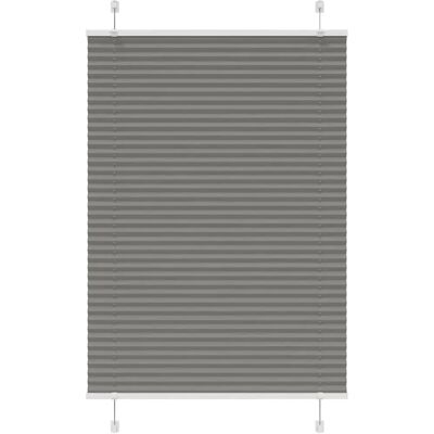 vidaXL Plissee - Anthrazit - Langlebiges Polyester vidaXL Plissee - Anthrazit - Langlebiges Polyester