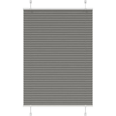 vidaXL Plissee Anthrazit 100x150 cm Polyester vidaXL Plissee Anthrazit 100x150 cm Polyester