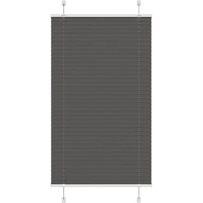 vidaXL Schwarzer Plisseerollo 70x100 cm Stoffbreite 69,4 cm - Plissee vidaXL Schwarzer Plisseerollo 70x100 cm Stoffbreite 69,4 cm - Plissee