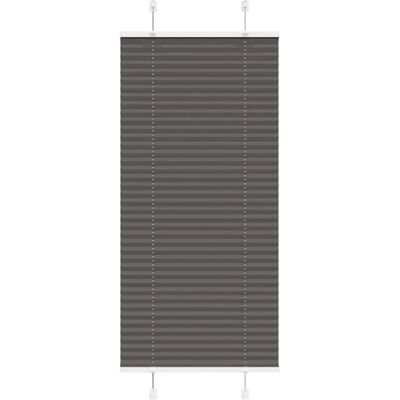 vidaXL Black Pleated Blind 55x150 cm - Pleated Blind vidaXL Black Pleated Blind 55x150 cm - Pleated Blind