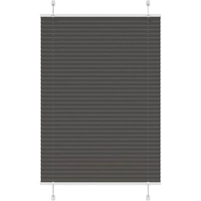 vidaXL Plissee Stoffbreite 89,4 cm Schwarz 90x150 cm vidaXL Plissee Stoffbreite 89,4 cm Schwarz 90x150 cm