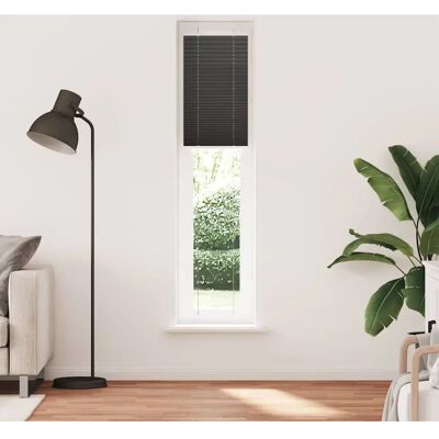 Store plissé vidaXL Anthracite 40x100 cm Largeur du tissu 39.4 - Store plissé Store plissé vidaXL Anthracite 40x100 cm Largeur du tissu 39.4 - Store plissé