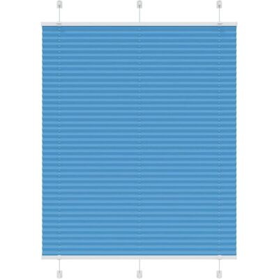 vidaXL Blau Polyester Plissee - Jalousien vidaXL Blau Polyester Plissee - Jalousien