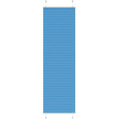vidaXL Store Plissé - Bleu - 60x200 cm - Store vidaXL Store Plissé - Bleu - 60x200 cm - Store