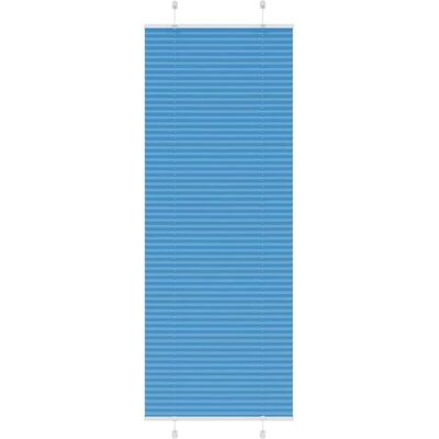 vidaXL Blauw 70x200cm Plisséjaloezies - Jaloezie vidaXL Blauw 70x200cm Plisséjaloezies - Jaloezie