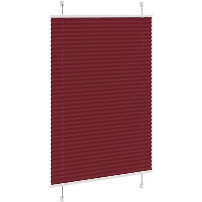 vidaXL Bordeauxrot Plissee - Fensterdekoration vidaXL Bordeauxrot Plissee - Fensterdekoration