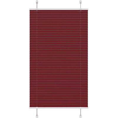 vidaXL 75 x 150 cm Foldergardin Bordeaux rød - Vinduesdække vidaXL 75 x 150 cm Foldergardin Bordeaux rød - Vinduesdække