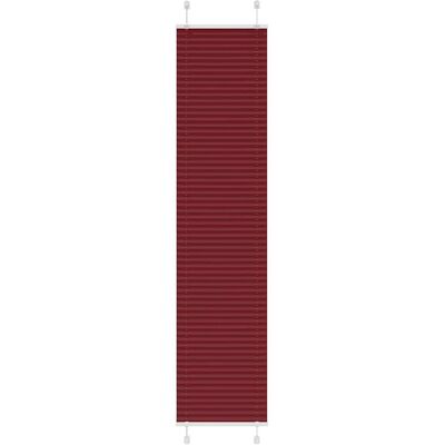 vidaXL Bordeauxrot Plissee - Fensterrollo vidaXL Bordeauxrot Plissee - Fensterrollo