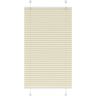 vidaXL Polyester Cream 80x100 cm Window Blinds - Window Blinds vidaXL Polyester Cream 80x100 cm Window Blinds - Window Blinds