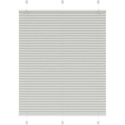 vidaXL Polyester Rolgordijn - 105 x 100 cm - Lichtgrijs vidaXL Polyester Rolgordijn - 105 x 100 cm - Lichtgrijs