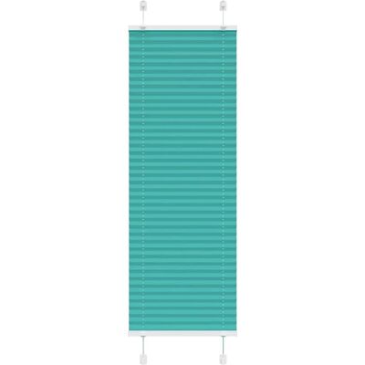 Store plissé vert pétrole 45x150cm - Pleated Blind - Publicité Store plissé vert pétrole 45x150cm - Pleated Blind - Publicité