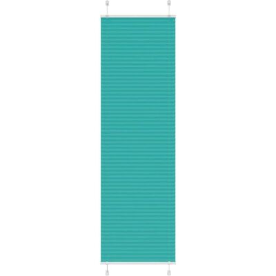 vidaXL Taitettava Sälekaihdin Petrolinvihreä 60x200 cm - Ikkunaverho vidaXL Taitettava Sälekaihdin Petrolinvihreä 60x200 cm - Ikkunaverho