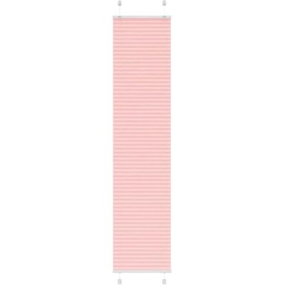vidaXL Pink Pleated Blind - Privacy & Light Control vidaXL Pink Pleated Blind - Privacy & Light Control