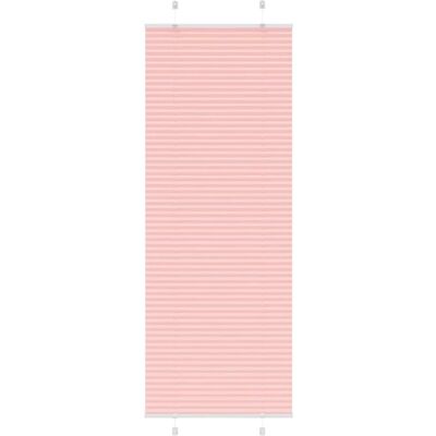 Store plissé vidaXL Rose 80 x 200 cm - Store plissé Store plissé vidaXL Rose 80 x 200 cm - Store plissé