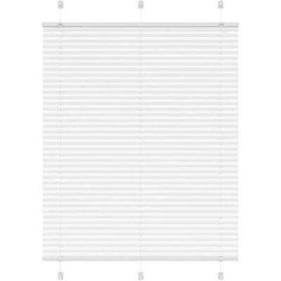 vidaXL Vinduesrulle - 105x150 cm - Hvid - Holdbart polyester vidaXL Vinduesrulle - 105x150 cm - Hvid - Holdbart polyester