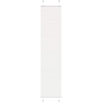 vidaXL Weiß 40x200cm Plissee Polyester - Plissee vidaXL Weiß 40x200cm Plissee Polyester - Plissee