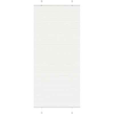 Store plissé vidaXL Blanc 90x200 cm - Voilage de fenêtre Store plissé vidaXL Blanc 90x200 cm - Voilage de fenêtre